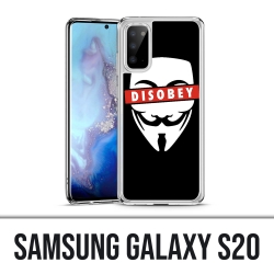 Samsung Galaxy S20 Hülle - Ungehorsam Anonym