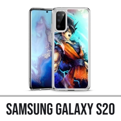 Coque Samsung Galaxy S20 - Dragon Ball Goku Couleur