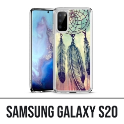 Samsung Galaxy S20 case - Dreamcatcher Feathers