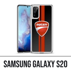 Samsung Galaxy S20 case - Ducati Carbon