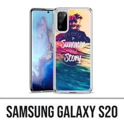 Samsung Galaxy S20 Hülle - Jeder Sommer hat Geschichte