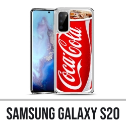Samsung Galaxy S20 Hülle - Fast Food Coca Cola