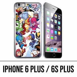 Coque iPhone 6 PLUS / 6S PLUS - Cute Marvel Heroes