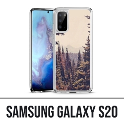 Coque Samsung Galaxy S20 - Foret Sapins