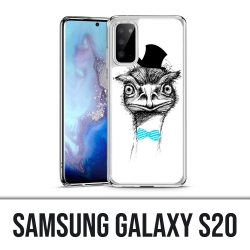 Funda Samsung Galaxy S20 - Funny Avestruz