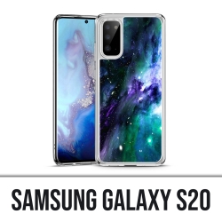 Coque Samsung Galaxy S20 - Galaxie Bleu