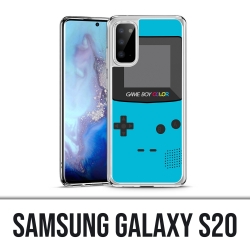 Samsung Galaxy S20 Hülle - Game Boy Farbe Türkis
