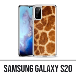 Coque Samsung Galaxy S20 - Girafe Fourrure