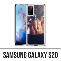 Samsung Galaxy S20 Case - Mädchen Bodybuilding