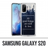 Samsung Galaxy S20 case - Good Things Are Wild And Free