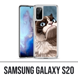 Samsung Galaxy S20 Hülle - Grumpy Cat