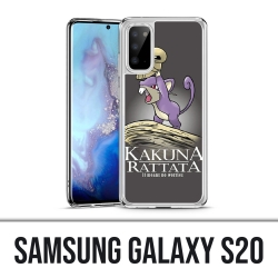 Custodia Samsung Galaxy S20 - Pokémon Re Hakuna Rattata