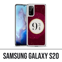 Coque Samsung Galaxy S20 - Harry Potter Voie 9 3 4