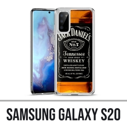 Coque Samsung Galaxy S20 - Jack Daniels Bouteille