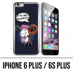 Custodia per iPhone 6 Plus / 6S Plus - Deadpool Fluffy Unicorn