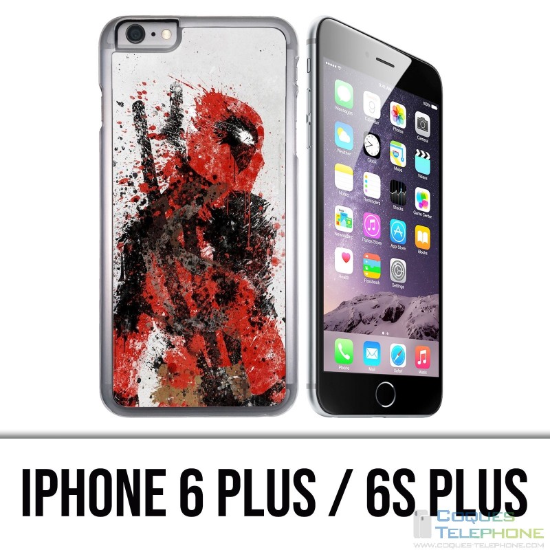 Coque iPhone 6 PLUS / 6S PLUS - Deadpool Paintart