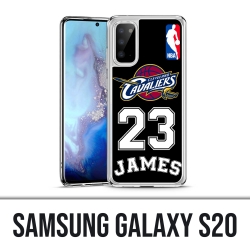 Coque Samsung Galaxy S20 - Lebron James Noir
