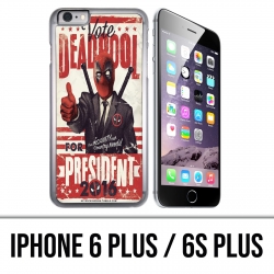 Coque iPhone 6 PLUS / 6S PLUS - Deadpool Président