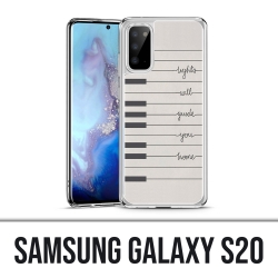 Samsung Galaxy S20 case - Light Guide Home