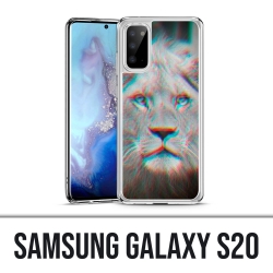 Samsung Galaxy S20 Hülle - Lion 3D