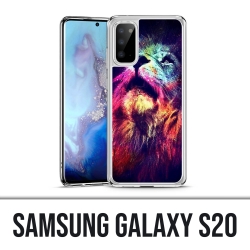 Coque Samsung Galaxy S20 - Lion Galaxie