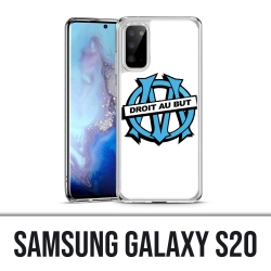Coque Samsung Galaxy S20 - Logo Om Marseille Droit Au But