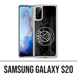 Custodia Samsung Galaxy S20 - Logo Psg sfondo nero