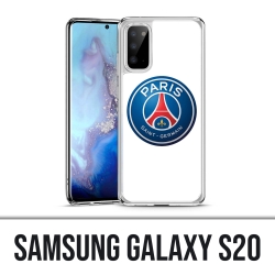 Samsung Galaxy S20 Case - Psg Logo weißer Hintergrund