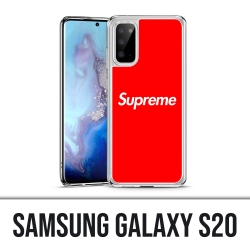 Coque Samsung Galaxy S20 - Logo Supreme