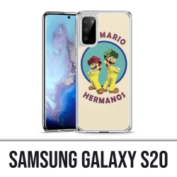 Funda Samsung Galaxy S20 - Los Mario Hermanos