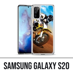 Coque Samsung Galaxy S20 - Motocross Sable