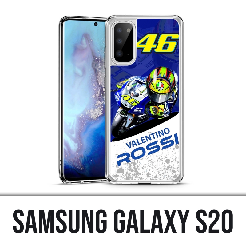 Funda Samsung Galaxy S20 - Motogp Rossi Cartoon 2