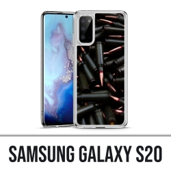 Samsung Galaxy S20 Hülle - Munition Schwarz
