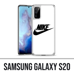 Custodia Samsung Galaxy S20 - Logo Nike bianco