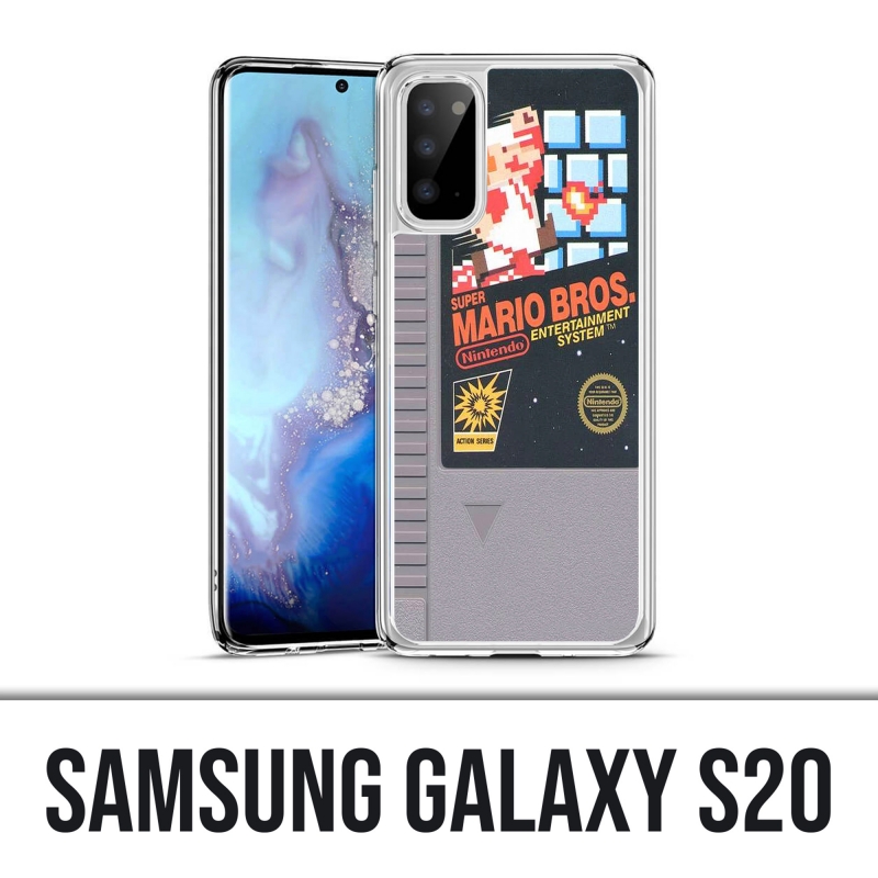 Samsung Galaxy S20 Case - Nintendo Nes Mario Bros Cartridge