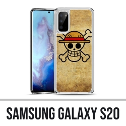 Custodia Samsung Galaxy S20 - One Piece Logo vintage