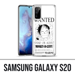 Samsung Galaxy S20 case - One Piece Wanted Luffy