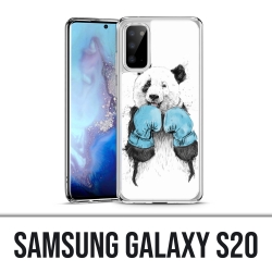 Coque Samsung Galaxy S20 - Panda Boxe