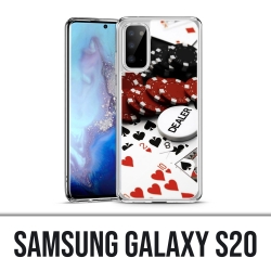 Coque Samsung Galaxy S20 - Poker Dealer