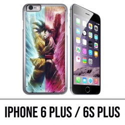 Coque iPhone 6 PLUS / 6S PLUS - Dragon Ball Black Goku Cartoon