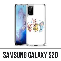 Funda Samsung Galaxy S20 - Pokémon Evoli Evolution Baby