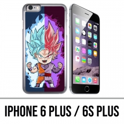 Custodia per iPhone 6 Plus / 6S Plus - Dragon Ball Black Goku