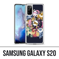Funda Samsung Galaxy S20 - Pokémon Évoli Évolutions