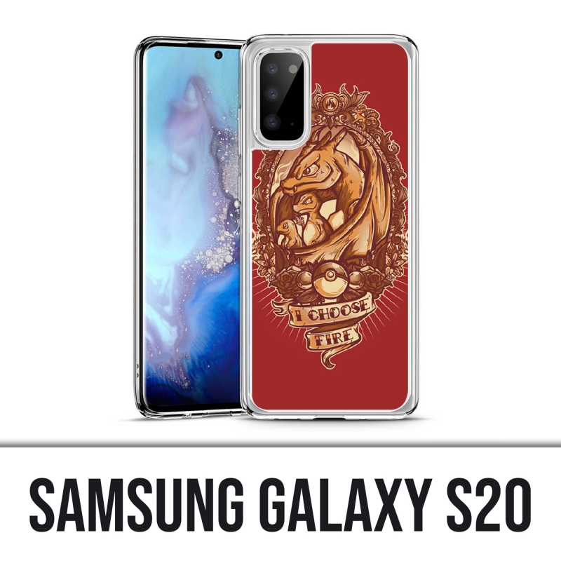 Custodia Samsung Galaxy S20 - Pokémon Fire