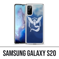 Samsung Galaxy S20 Case - Pokémon Go Team Blue Grunge