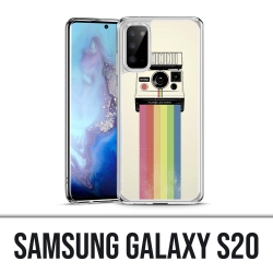 Coque Samsung Galaxy S20 - Polaroid Arc En Ciel Rainbow