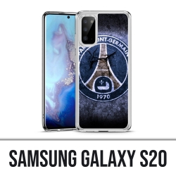 Coque Samsung Galaxy S20 - Psg Logo Grunge