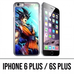 Custodia per iPhone 6 Plus / 6S Plus - Dragon Ball Goku Color