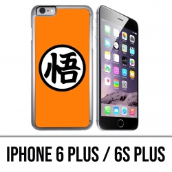 Custodia per iPhone 6 Plus / 6S Plus - Logo Dragon Ball Goku