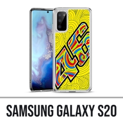 Samsung Galaxy S20 case - Rossi 46 Waves